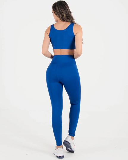 Basic Set Leggings + Top ⎜ Azul