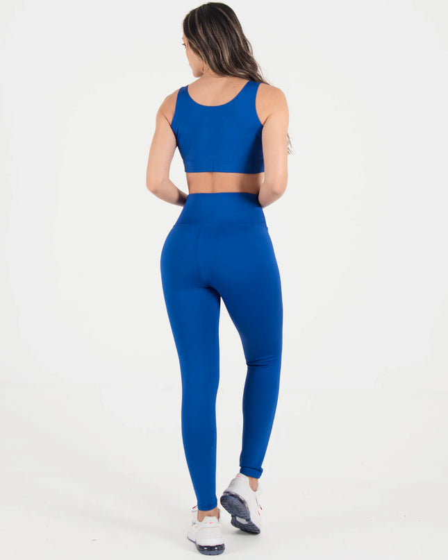 Basic Set Leggings + Top ⎜ Azul