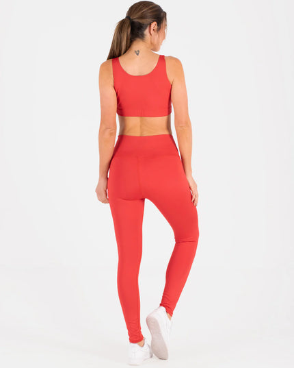 Basic Set Leggings + Top ⎜Rojo