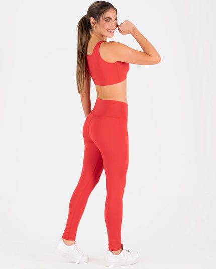 Basic Set Leggings + Top ⎜Rojo
