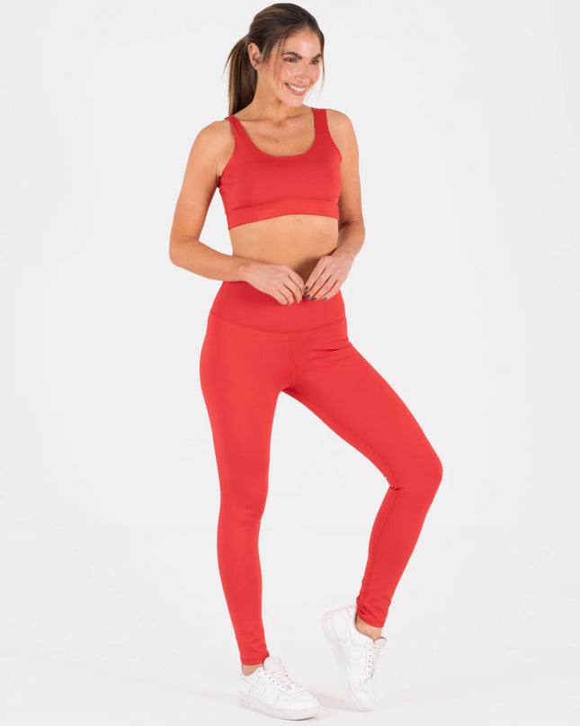 Basic Set Leggings + Top ⎜Rojo