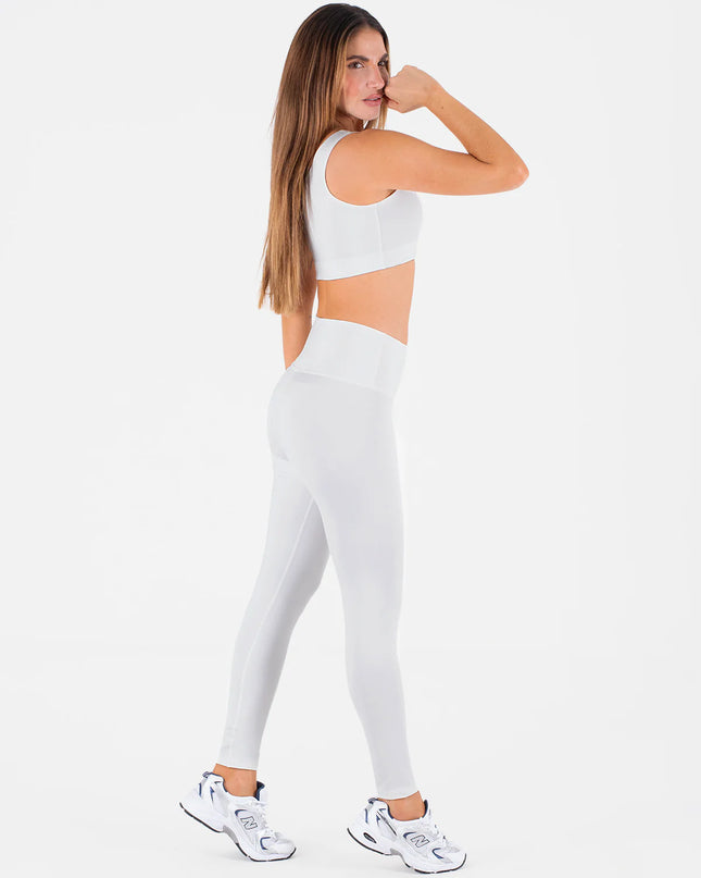 Basic Set Leggings + Top ⎜ Blanco